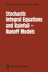 Stochastic Integral Equations and Rainfall-Runoff Models