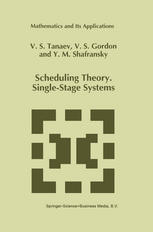 Scheduling Theory. Single-Stage Systems