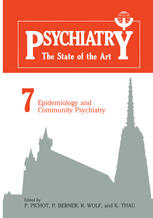 Epidemiology and Community Psychiatry