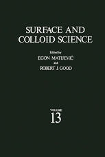 Surface and Colloid Science: Volume 13