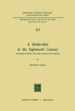 A Medievalist in the Eighteenth Century: Le Grand d’Aussy and the Fabliaux ou Contes