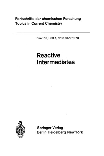 Reactives Intermediates