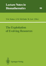 The Exploitation of Evolving Resources: Proceedings of an International Conference, held at Jülich, Germany, September 3–5, 1991