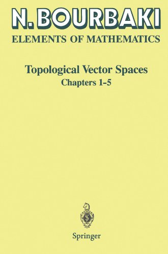 Topological vector spaces: Chapters 1-5
