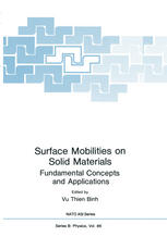 Surface Mobilities on Solid Materials: Fundamental Concepts and Applications