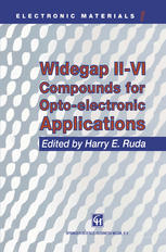 Widegap II–VI Compounds for Opto-electronic Applications