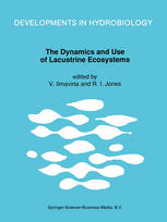 The Dynamics and Use of Lacustrine Ecosystems: Proceedings of the 40-Year Jubilee Symposium of the Finnish Limnological Society, held in Helsinki, Fin