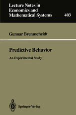 Predictive Behavior: An Experimental Study