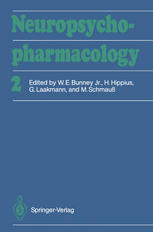 Neuropsychopharmacology: 1 and 2 Proceedings of the XVIth C.I.N.P. Congress, Munich, August, 15–19, 1988