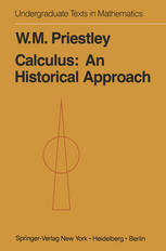 Calculus: An Historical Approach
