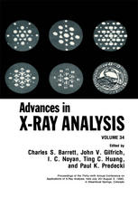 Advances in X-Ray Analysis: Volume 34