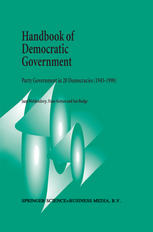 Handbook of Democratic Government: Party Government in 20 Democracies (1945–1990)