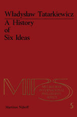 A History of Six Ideas: An Essay in Aesthetics