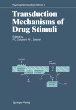 Transduction Mechanisms of Drug Stimuli