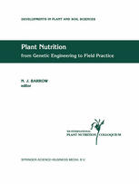 Plant Nutrition — from Genetic Engineering to Field Practice: Proceedings of the Twelfth International Plant Nutrition Colloquium, 21–26 September 199