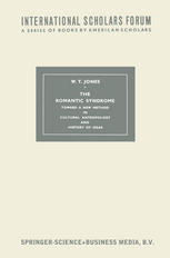 The Romantic Syndrome: Toward a New Method in Cultural Anthropology and History of Ideas