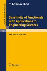 Sensitivity of Functionals with Applications to Engineering Sciences: Proceedings of a Special Session of the American Mathematical Society Spring Mee