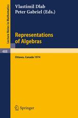 Representations of Algebras: Proceedings of the International Conference Ottawa 1974