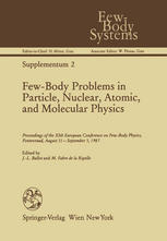Few-Body Problems in Particle, Nuclear, Atomic, and Molecular Physics: Proceedings of the XIth European Conference on Few-Body Physics, Fontevraud, Au