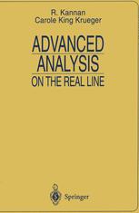 Advanced Analysis: on the Real Line
