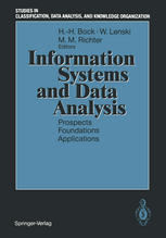 Information Systems and Data Analysis: Prospects — Foundations — Applications
