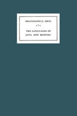 A Critical Survey of Studies on the Languages of Java and Madura: Bibliographical Series 7