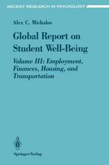 Global Report on Student Well-Being: Volume III: Employment, Finances, Housing, and Transportation