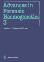 13th Congress of the International Society for Forensic Haemogenetics (Internationale Gesellschaft fur forensische Hamogenetik e.V.) New Orleans, Octo