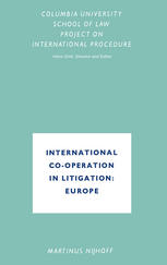 International Co-Operation in Litigation: Europe
