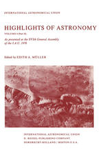 Highlights of Astronomy: Part II As Presented at the XVIth General Assembly 1976