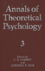 Annals of Theoretical Psychology: Volume 3
