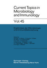 Current Topics in Microbiology and Immunology: Ergebnisse der Mikrobiologie und Immunitätsforschung
