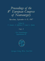Proceedings of the 8th European Congress of Neurosurgery Barcelona, September 6–11, 1987: Intraoperative and Posttraumatic Monitoring and Brain Protec