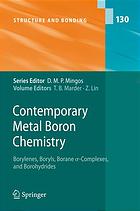 Borylenes, boryls, borane [sigma]-complexes, and borohydrides