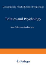 Politics and Psychology: Contemporary Psychodynamic Perspectives