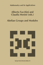 Abelian Groups and Modules: Proceedings of the Padova Conference, Padova, Italy, June 23–July 1, 1994