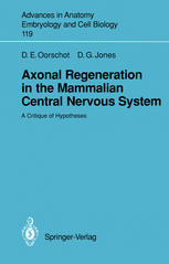 Axonal Regeneration in the Mammalian Central Nervous System: A Critique of Hypotheses