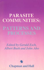 Parasite Communities: Patterns and Processes