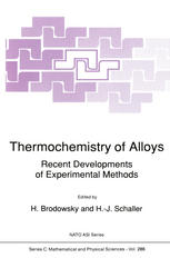 Thermochemistry of Alloys: Recent Developments of Experimental Methods
