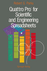 Quattro Pro® for Scientific and Engineering Spreadsheets