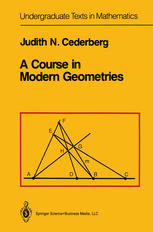 A Course in Modern Geometries