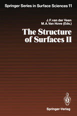 The Structure of Surfaces II: Proceedings of the 2nd International Conference on the Structure of Surfaces (ICSOS II), Amsterdam, The Netherlands, Jun