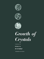 Growth of Crystals: Volume 10