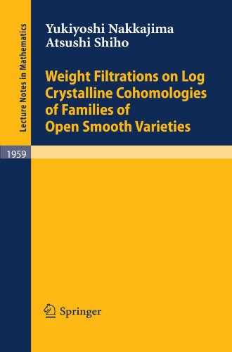 Weight Filtrations on Log Crystalline Cohomologies of Families of Open Smooth Varieties