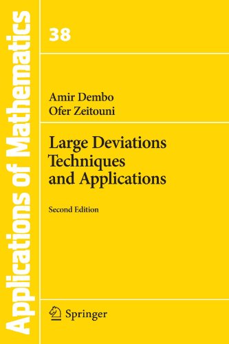 Large Deviations Techniques and Applications, Second Edition