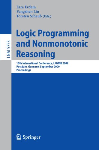 Logic Programming and Nonmonotonic Reasoning: 10th International Conference, LPNMR 2009, Potsdam, Germany, September 14-18, 2009. Proceedings
