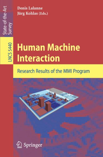 Human Machine Interaction: Research Results of the MMI Program