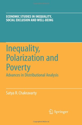 Inequality, Polarization and Poverty: Advances in Distributional Analysis