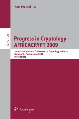 Progress in Cryptology – AFRICACRYPT 2009: Second International Conference on Cryptology in Africa, Gammarth, Tunisia, June 21-25, 2009. Proceedings