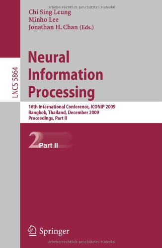 Neural Information Processing: 16th International Conference, ICONIP 2009, Bangkok, Thailand, December 1-5, 2009, Proceedings, Part II